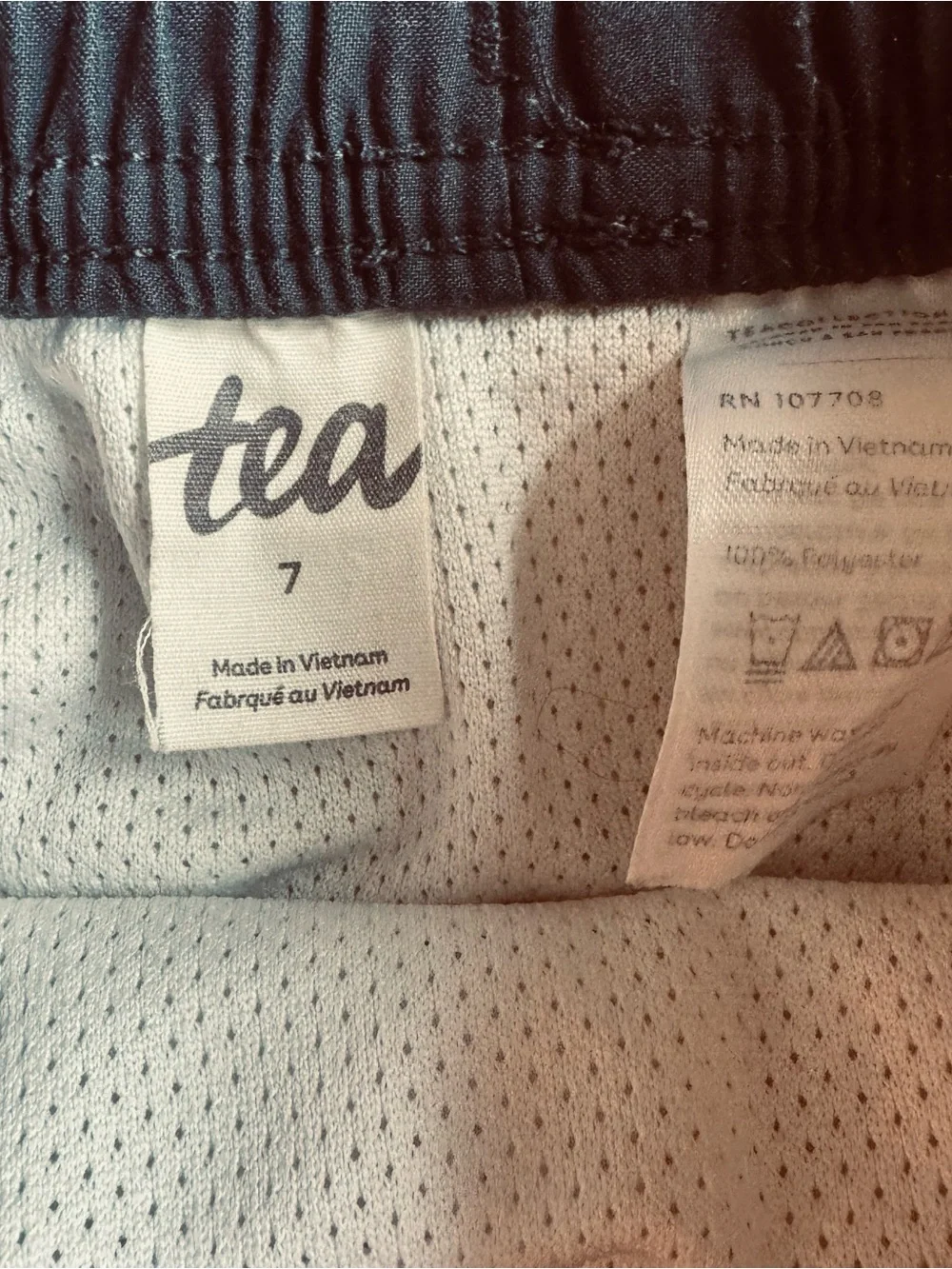 Kids Yellow Sun Print Swim Shorts by Tea